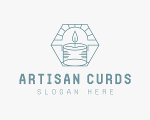 Candlelight Wellness Decor logo design