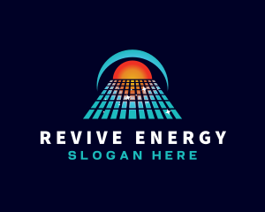 Solar Panel Energy logo design