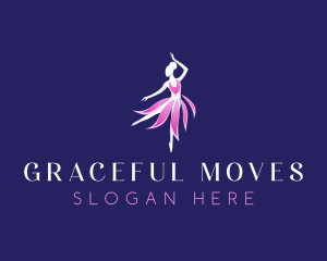 Ballet - Ballet Dancer Fashion logo design