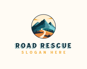 Mountain Road Adventure logo design