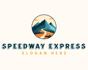 Expressway - Mountain Road Adventure logo design