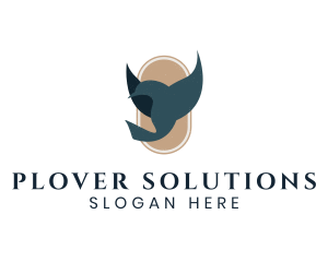 Plover - Wild Flying Hummingbird logo design