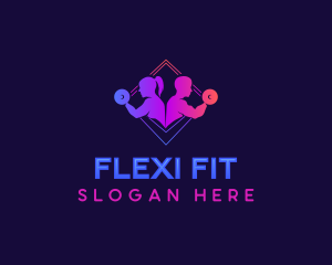 Gym Fitness Trainer logo design