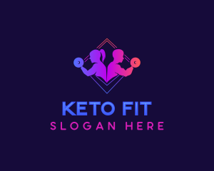 Gym Fitness Trainer logo design