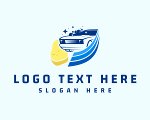 Car Wash - Car Cleaning Shop logo design