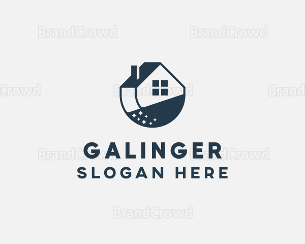 House Cleaning Apartment Logo
