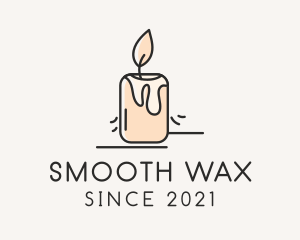 Wax - Handcrafted Wax Candle logo design