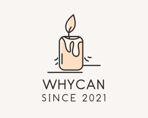 Vigil - Handcrafted Wax Candle logo design