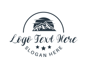 Traveler - Summit Mountain Tourism logo design