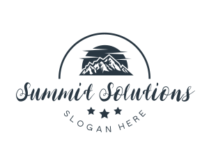 Summit Mountain Tourism logo design