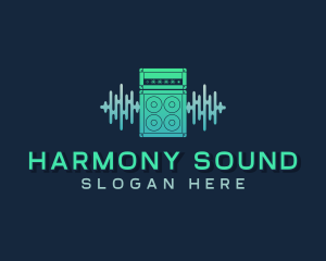 Sound - Sound Amplifier Speakers logo design