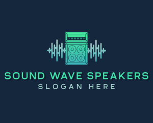 Speakers - Sound Beat Amplifier Speakers logo design