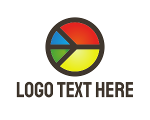 Bohemian - Colorful Peace Sign logo design