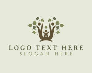 Love - Family Tree Parenting logo design