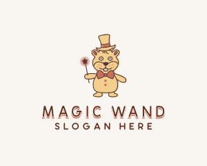 Magician Bunny Rabbit logo design