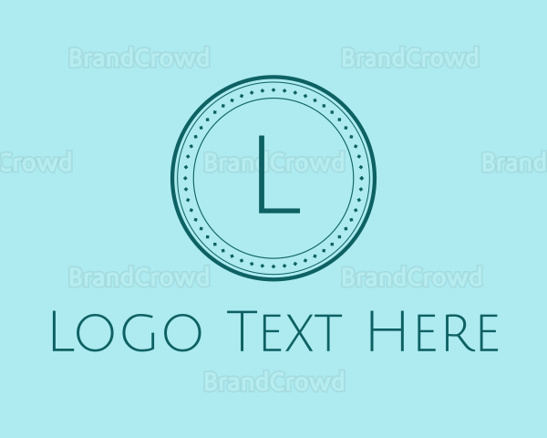 Fancy Classy Lettermark Logo