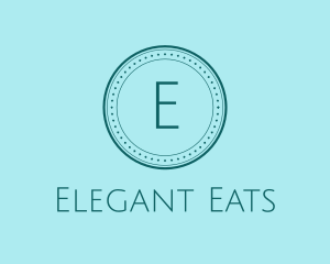 Dinnerware - Fancy Classy Lettermark logo design