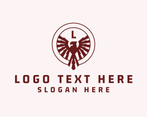 Eagle - Eagle Crest Letter logo design