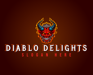Diablo - Devil Horn Gaming logo design