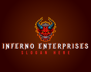 Devil Horn Gaming logo design