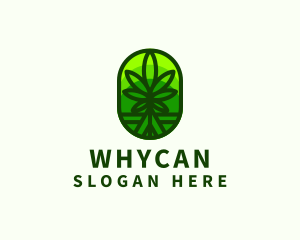 Marijuana Dispensary - Cannabis Herbal Medicine logo design