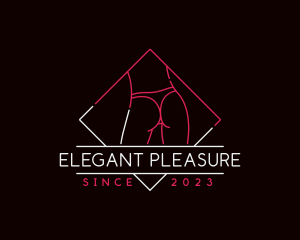 Adult - Erotic Adult Butt logo design