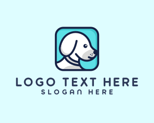 Character - Puppy Pet Veterinary logo design