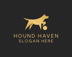 Pet Hound Ball logo design