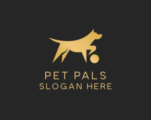 Pet Hound Ball logo design