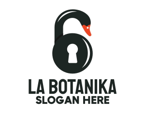 Locksmith - Swan Lock logo design