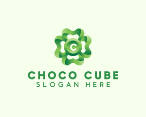 Natural Product - 3D Clover Leaf logo design