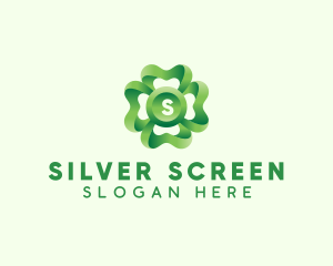 Shamrock - 3D Clover Leaf logo design
