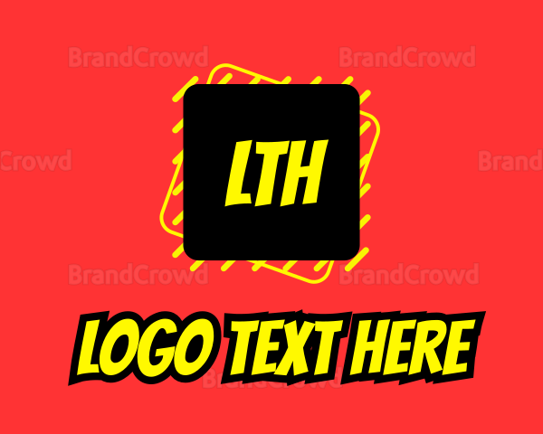 Comic Book Stationery Logo