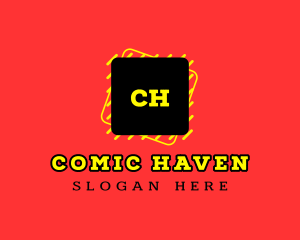 Comics - Comic Book Stationery logo design