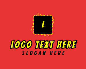 Comic Book Stationery  Logo