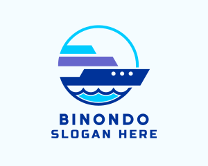 Sea Travel Ship Logo