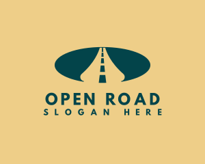 Highway Road Construction logo design