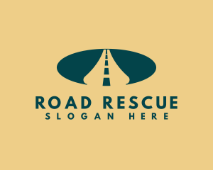 Highway Road Construction logo design