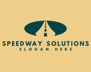 Roadway - Highway Road Construction logo design