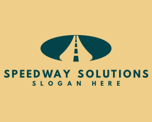 Road - Highway Road Construction logo design