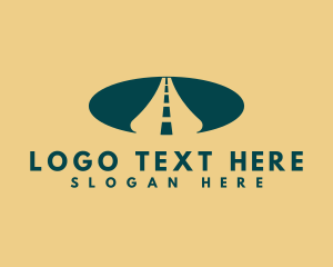 Roadwork - Highway Road Construction logo design