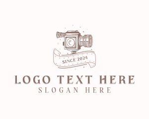 Film Festival - Film Videography Camera logo design