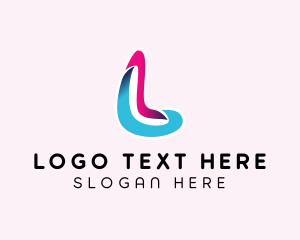 Business - 3D Modern Letter L logo design