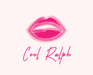 Beauty Lips Cosmetics  logo design