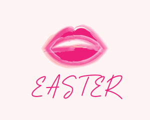 Beauty Lips Cosmetics  logo design