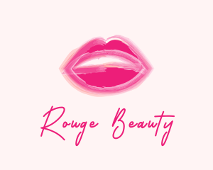 Beauty Lips Cosmetics  logo design