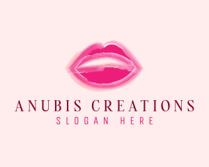 Beauty Lips Cosmetics  logo design