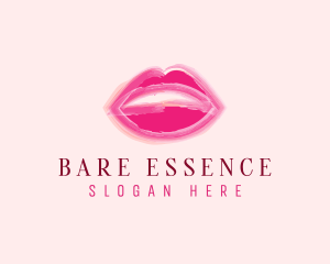 Beauty Lips Cosmetics  logo design