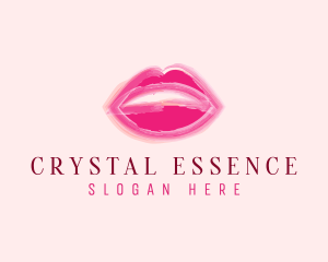 Beauty Lips Cosmetics  logo design