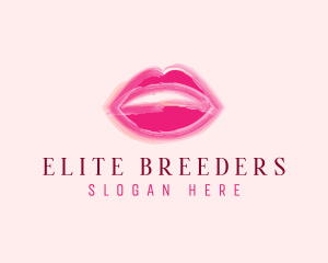 Beauty Lips Cosmetics  logo design